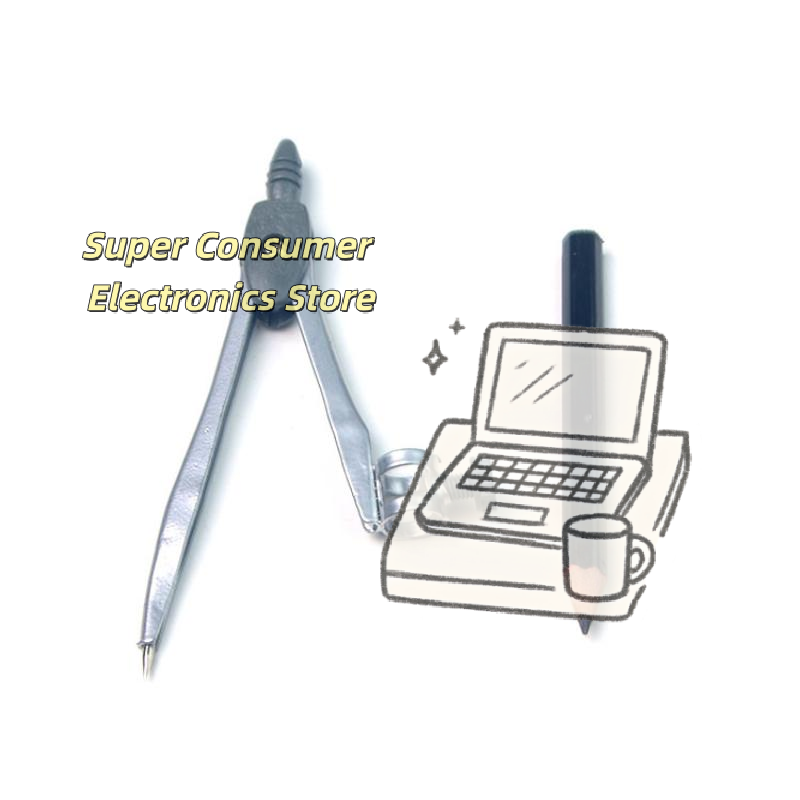 Math Geometry Set With Compass - 금속 잠금 장치가 있는 컴퍼스 세트,