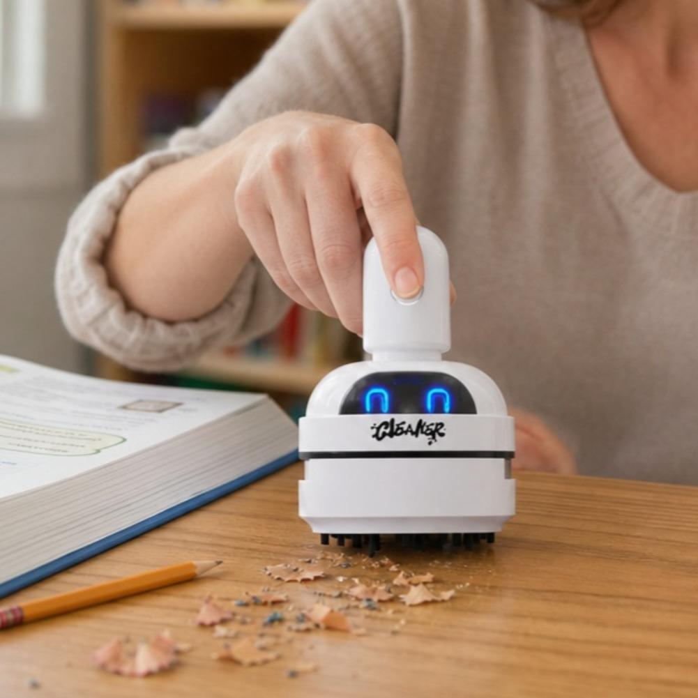 조용한 데스크탑 미니 진공청소기 3단계 흡입력 조절 가 - Mini Desktop Vacuum Cleaner For Eraser Dust 리뷰 및 가격