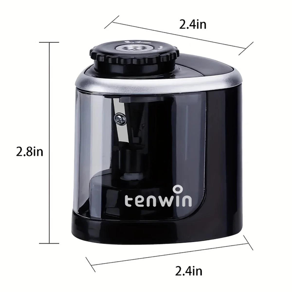 자동 연필깎이, 전동식 데스크톱 연필깎이, 6~8mm, - Electric Pencil Sharpener Usb 리뷰 및 가격
